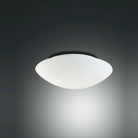 Φωτιστικό Οροφής - Πλαφονιέρα Pandora 3222-61-102 White Fabas Luce Μέταλλο,Γυαλί