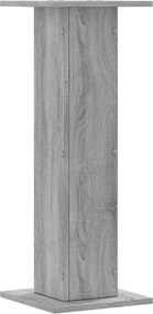 vidaXL Βάσεις Ηχείων 2 Τεμ. Γκρι Sonoma 30x30x80εκ. Επεξεργασμένο Ξύλο