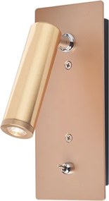Σποτ Μονόφωτο LED Χωνευτό Aca Inyoka 151BMG Gold