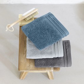 Πετσέτες Breezy Dark (Σετ 3τμχ) Dark Blue - Multi Nima Towels Set 30x30cm 100% Cotton