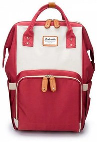 Τσάντα Μωρού Πλάτης B-315 42x28x21 Red-Beige Doko Club Fabric