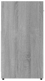 vidaXL Ντουλάπι Μπάνιου Γκρι Sonoma 60x33x60 εκ. Επεξεργασμένο Ξύλο