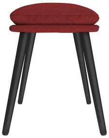 vidaXL Υποπόδιο Μπορντό 45 x 29,5 x 39 εκ. Υφασμάτινο