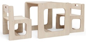 Σέτ Παιδικό Τραπεζάκι με 2 Καρέκλες Dream Natural