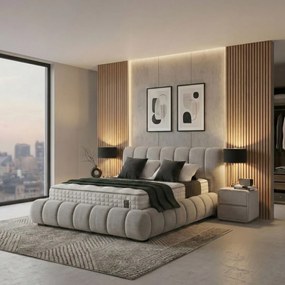 Κρεβάτι Nebras με Αποθηκευτικό Χώρο - 200x200cm