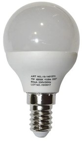 Adeleq Led Λάμπα Σφαιρικό Ε14 7W 230V Ψυχρό 6200Κ 13-141270