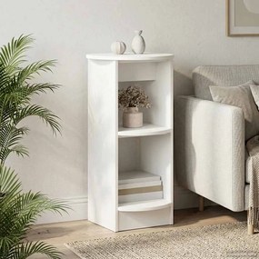 vidaXL Βοηθητικό ντουλάπι Λευκός Μηχανικά επεξεργασμένο ξύλο
