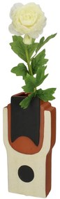Βάζο ArteLibre Πολύχρωμο Τερακότα 12.6x7.5x24.8cm