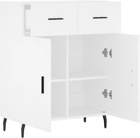 vidaXL Ντουλάπι Λευκό 69,5 x 34 x 90 εκ. από Επεξεργασμένο Ξύλο