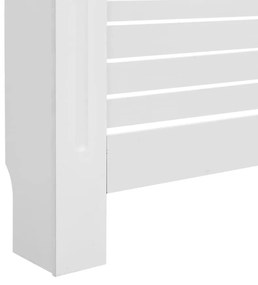 vidaXL Καλύμματα Καλοριφέρ 2 τεμ. Λευκά 152 x 19 x 81,5 εκ. από MDF