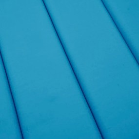 Μαξιλάρι Ξαπλώστρας Μπλε Ρουά 186 x 58 x 3εκ. από Ύφασμα Oxford - Μπλε