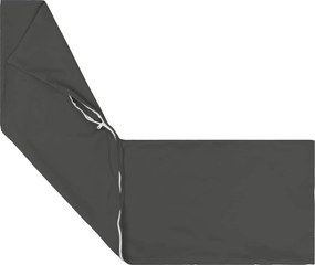 vidaXL Κάλυμμα Μαξιλαριού HEERLEN Ανθρακί 40 x 145 εκ. Πολυεστέρας