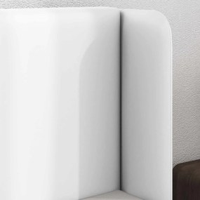 vidaXL Αυτί Κεφαλής Λευκό 40,5 x 40,5 x 4 εκ PVC