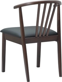 vidaXL Καρέκλα τραπεζαρίας 2 pcs Ανοιχτό Καφέ και Μαύρο