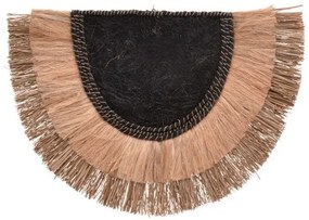 Διακοσμητικό τοίχου Pedrine Inart seagrass-abaca σε φυσικό 85x60x6εκ 339-000042-339-000042-Καφέ 339-000042