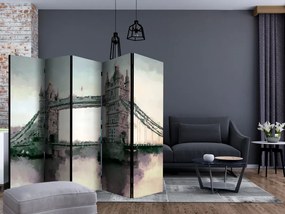 Διαχωριστικό με 5 τμήματα - Victorian Tower Bridge II [Room Dividers]