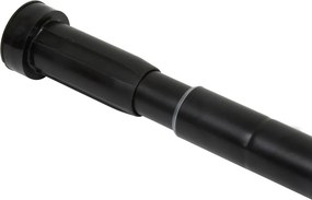 Πτυσσόμενος Βραχίονας Μπάνιου 110-200cm F-V Black 105404A