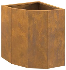 vidaXL Γωνιακό Ροδόδεντρο Σκ rusty 30 x 30 x 35 εκ