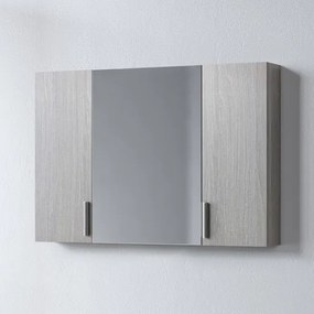 Καθρέφτης SIENA HARMONY NEW 100 3MSI100HN0W με ντουλάπια 96x14x65cm 3MSI100HN0W