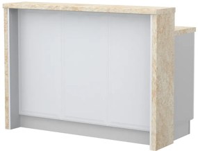 Πάγκος νησίδας Evora-Μήκος: 135 εκ.-Latino marble