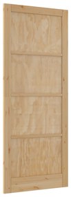 vidaXL Εσωτερική Πόρτα "ORKDAL" 93x232x4 cm Ξύλο Πεύκου