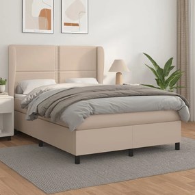 ΚΡΕΒΑΤΙ BOXSPRING ΜΕ ΣΤΡΩΜΑ ΚΑΠΟΥΤΣΙΝΟ 140X190ΕΚ.ΑΠΟ ΣΥΝΘ.ΔΕΡΜΑ 3128972