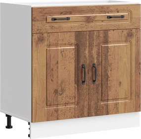 vidaXL ντουλάπι βάσης κουζίνας Kalmar από Επεξεργασμένο Ξύλο