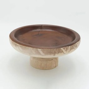 Διακοσμητικό Μπωλ Με Πόδι (Φ25x11) Estheti 819-00399