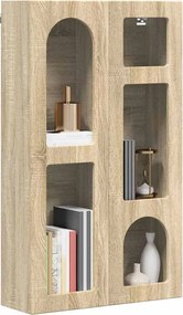 vidaXL Κρεμαστό ντουλάπι με ράφι ELST Δρύς Sonoma 59 x 20 x 100 εκ