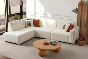 Corner Sofa S-Loft Left - White White
