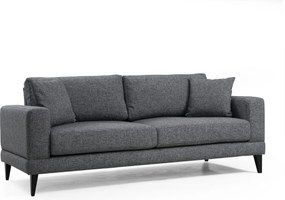 3-Seat Sofa-Bed Nordic 3 Seater Dark Grey