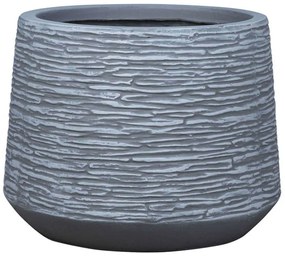 Κασπώ Πήλινο 06-00-23206-S Φ35x27cm Light Grey Marhome Clay