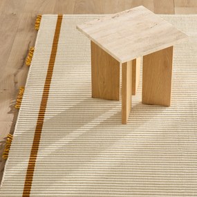 Χαλί δεμένο στο χέρι από 67% βαμβάκι, Uksi