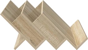 vidaXL Ράφι Περιοδικών με ράφι Δρύς Sonoma 65 x 53 x 28,5 εκ