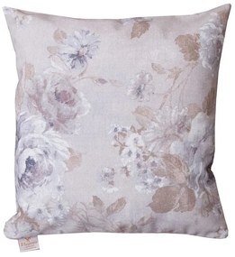 Μαξιλάρι Διακοσμητικό (Με Γέμιση) Ίριδα Linen Viopros 45X45 45x45cm Cotton-Polyester