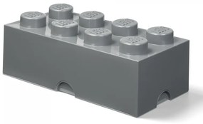 LEGO® ΚΟΥΤΙ ΑΠΟΘΗΚΕΥΣΗΣ ΟΡΘΟΓΩΝΙΟ ΣΚΟΥΡΟ ΓΚΡΙ 50x25x18cm- 40041754