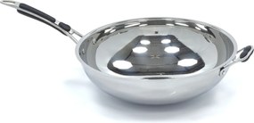 Wok Pan - Ø36cm - Stainless Steel - Induction