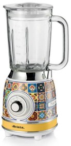 Μπλέντερ Ariete Positano 0583/0P, 1000W, 1,5 l, 4 ταχύτητες + παλμοί, θρυμματισμός πάγου, λευκό/κίτρινο