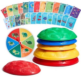 VEVOR Kids Balance Stepping Stones Sensory Obstacle Course 6 PCS Outdoor Indoor