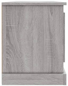 vidaXL Έπιπλο Τηλεόρασης Γκρι Sonoma 100x35,5x45 εκ. Επεξ. Ξύλο