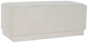 Σκαμπό DKD Home Decor Μπεζ Ξύλο MDF 100 x 40 x 40 cm