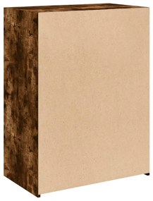 vidaXL Ντουλάπι Καπνιστή Δρυς 70x41x93 εκ. από Επεξεργασμένο Ξύλο