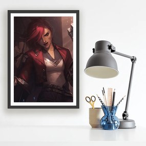 Πόστερ &amp;  Κάδρο Arcane Vi GM1119 22x31cm Μαύρο Ξύλινο Κάδρο (με πόστερ)