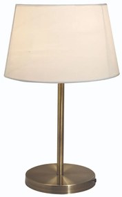 Φωτιστικό Επιτραπέζιο Dora 77-2124 37x37x60cm 1xE27 60W Bronze Homelighting Metal, Fabric