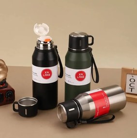 Φορητό παγούρι-θερμός - 1200ml - 413272 - White