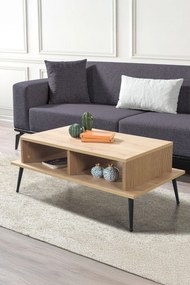 Τραπεζάκι Σαλονιού Sapphire Δρυς SIVARON 100x56x20