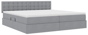 vidaXL Κρεβάτι με αποθηκευτικό χώρο και στρώμα με στρώμα 200 x 200 cm