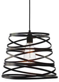 Φωτιστικό Οροφής Μονόφωτο Aca Jazz KS153840PB Black Matt