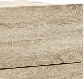 vidaXL Κομοδίνο Χρώμα Sonoma Δρυς 40 x 30 x 30 εκ. από Μοριοσανίδα