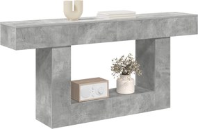 vidaXL Σκυρόχρωμο Γκρι 160 x 30 x 74 εκ